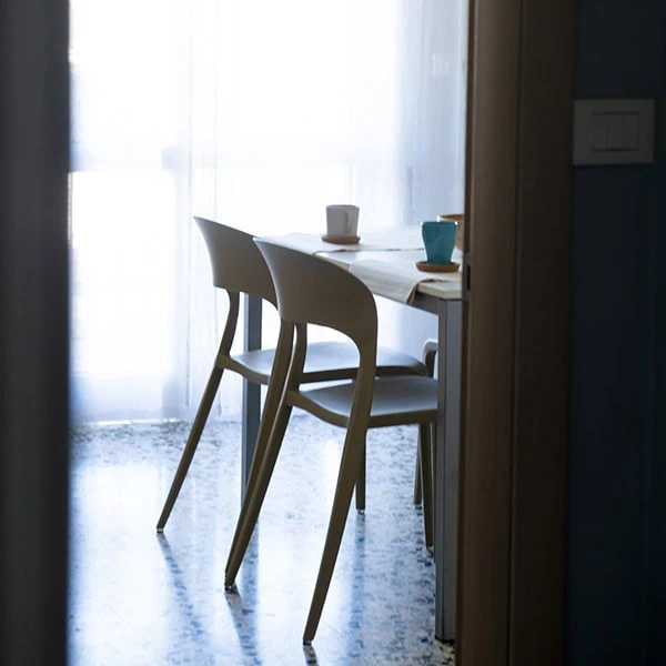residence valeria cervia interno controluce soggiorno